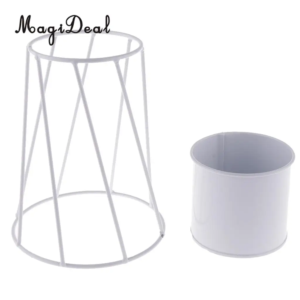 Nordic Iron Art Flower Vases Minimalism Design Flowerpot Tabletop Flower Pot Home Vases Home Office Decor