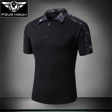 Летняя мужская футболка coolmax быстросохнущая дышащая уличная Военная рыбацкий трекинговый футболка с короткими рукавами футболка с лацканами Тактический