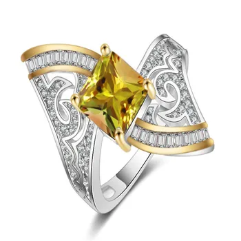 

2018 Europe and the United States new jewelry Amazon cross-border explosion models women's zircon ring