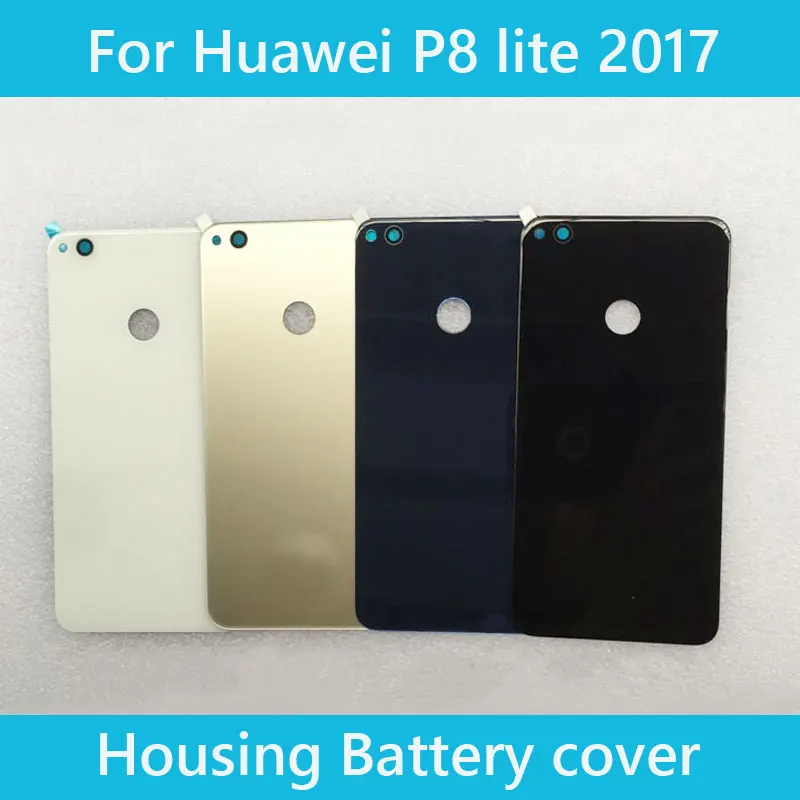Задняя Стекло Батарея чехол для Huawei P8 2017 PRA-LX1 PRA-LX3 PRA-LA1 двери Корпус задняя Замена