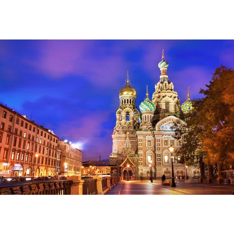 

St. Petersburg Canvas Fabric Cloth Poster Custom Art Canvas print Professional Home Wall Decoration