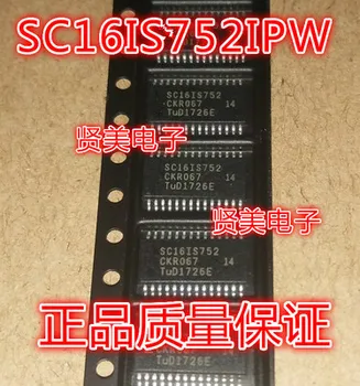

10PCS/LOT SC16IS752IPW SC16IS752 TSSOP28 DUAL UART WITH I2C-BUS/SPI INTERFACE, 64 BYTES OF TRANSMIT AND RECEIVE FIFOS