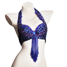 Женский костюм для танца живота сексуальная одежда ночной Танец бюстгальтер для танца живота