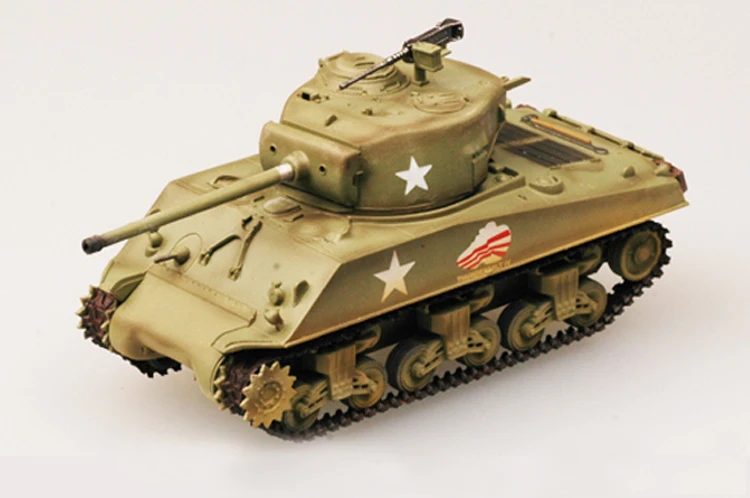 Труба 1: 72 Второй мировой войны M4A3 средний танк 36260 Готовые модели продукта