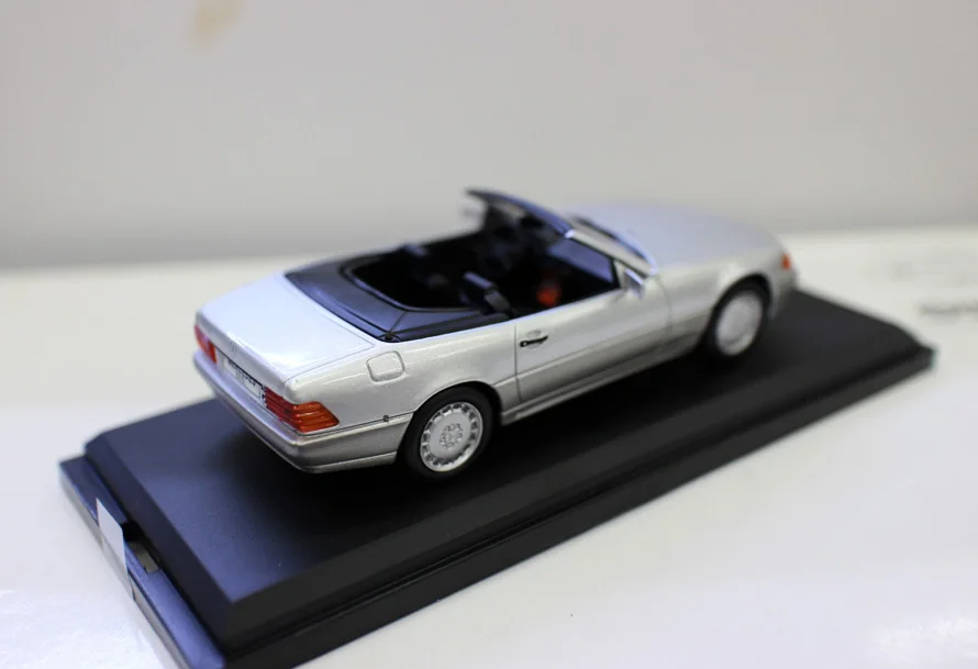 A tlas 1:43 MB 500 SL 1989 эксклюзивные игрушки из сплава для детей, детские игрушки, модель оригинальной коробки