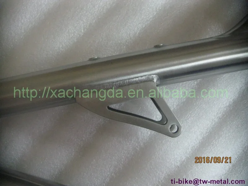 Excellent Titanium MTB Full Suspension Bike Frame Customized Titanium Mountain Bicycle Frames with Replaceable Dropout XACD Frame bikes 6