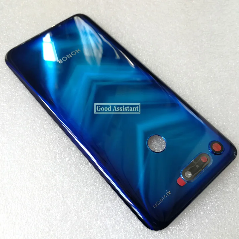 6,4 дюймов для huawei Honor V20/View 20 стеклянный аккумулятор задняя крышка корпус двери корпус объектив камеры