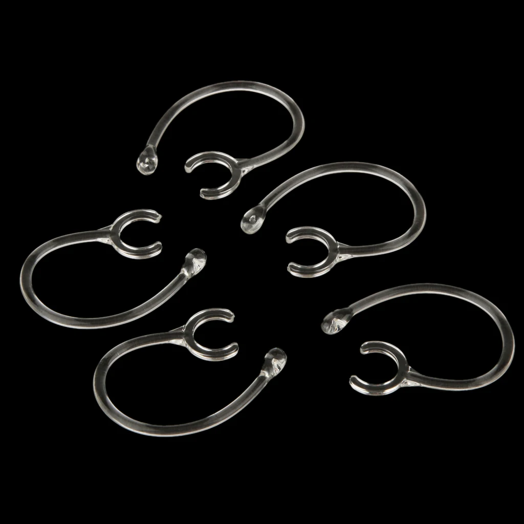 Convenient Earhook Ear Hang Loop For Nokia Bluetooth Wireless Earphone Clear New Style Ear loop and Spout Earbuds kit