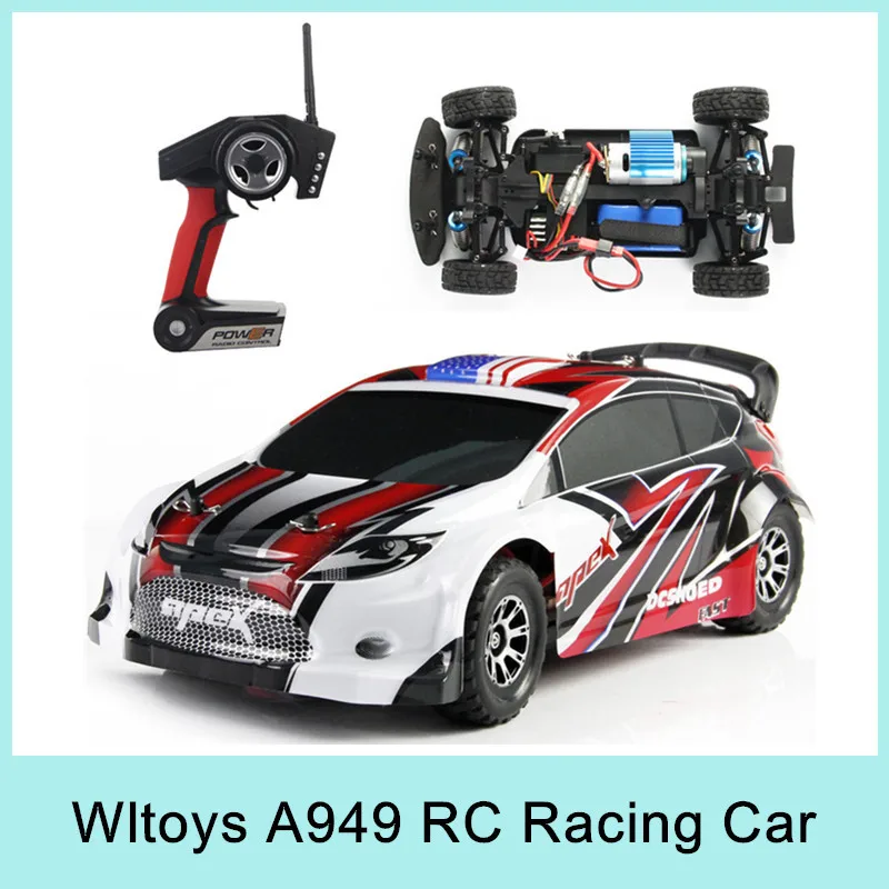 Радиоуправляемый гоночный автомобиль A949 4WD 2 4 ГГц дрифт игрушечный с