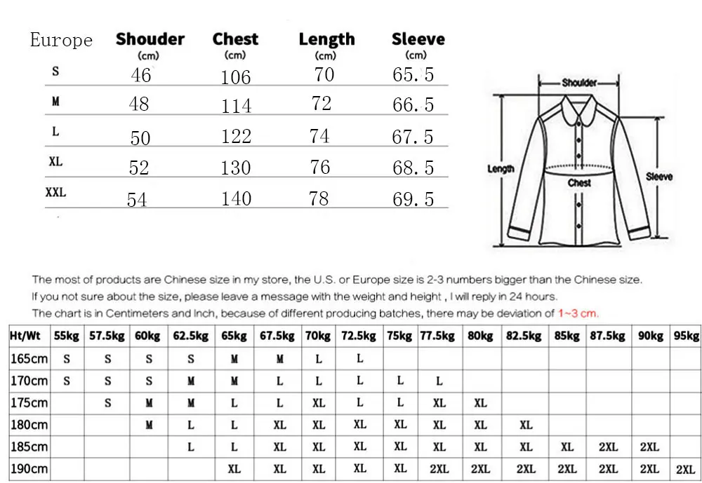 QIQICHEN European size S 2XL Luxury Men 