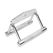 Мульти спортзал кабель крепления V ручкой двухрядные закрыть сцепление Lat бар Бодибилдинг