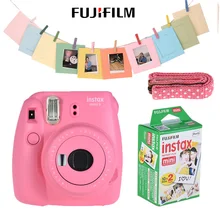 Комплект для камеры Fujifilm Instax Mini 9, набор для фотоаппарата моментальной печати с 20* пленкой+ фоторамкой+ зажимом+ шнуром