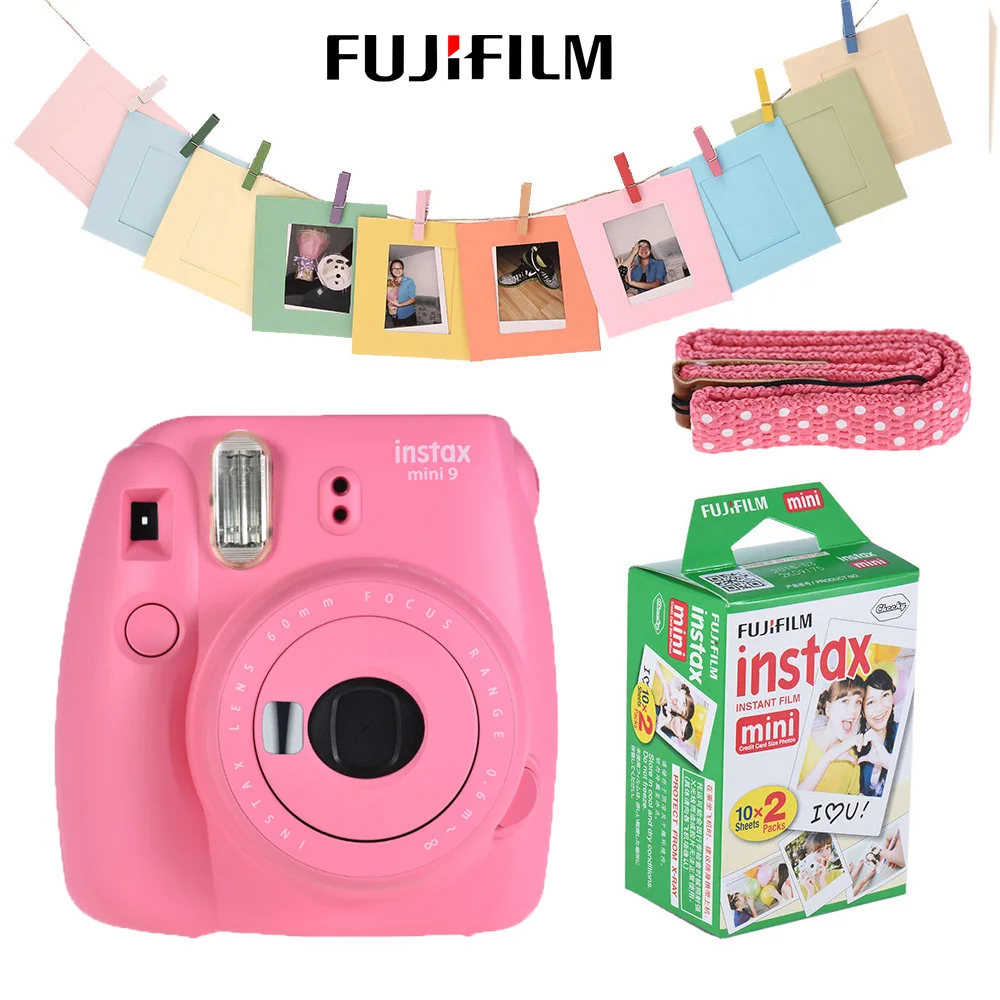 Fujifilm Instax Mini 9 Camera Kit Set Film Camera Photo