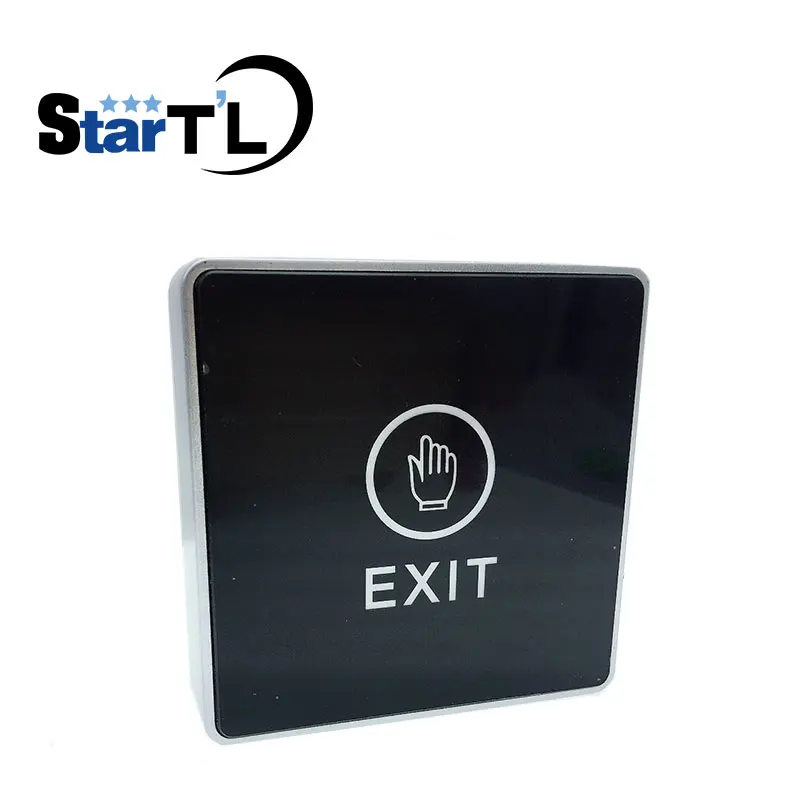 2 piece/lot Square Access Control Touch Exit Button Plastic Exit Push Release Button