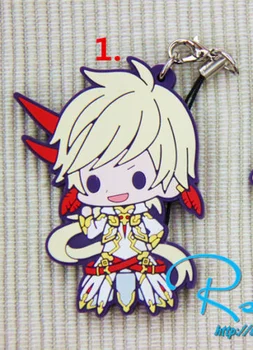 

T083 Tales of Zestiria Tales of Friends Game Rubber Strap Keychain Charm Sorey