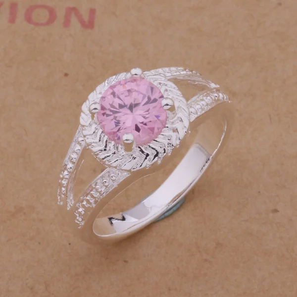 Серебряное кольцо AR133 925 пробы модные ювелирные изделия из серебра простая