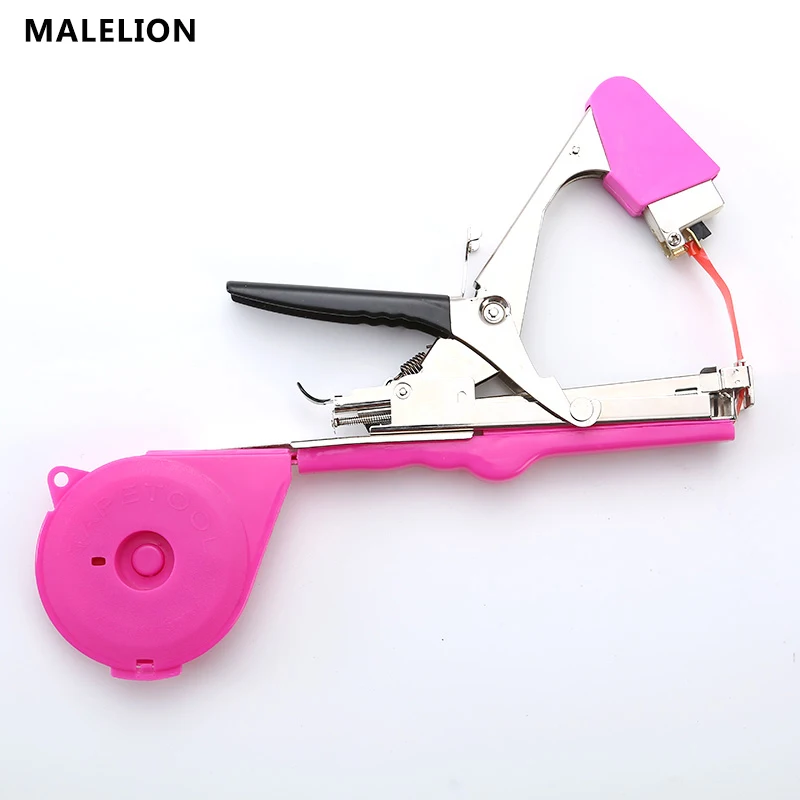 

Garden Grafting Tools Pink Plastic Fruit And Vegetable Branches Tool Stied With Vine Grape Binding Machine Strapping Tools