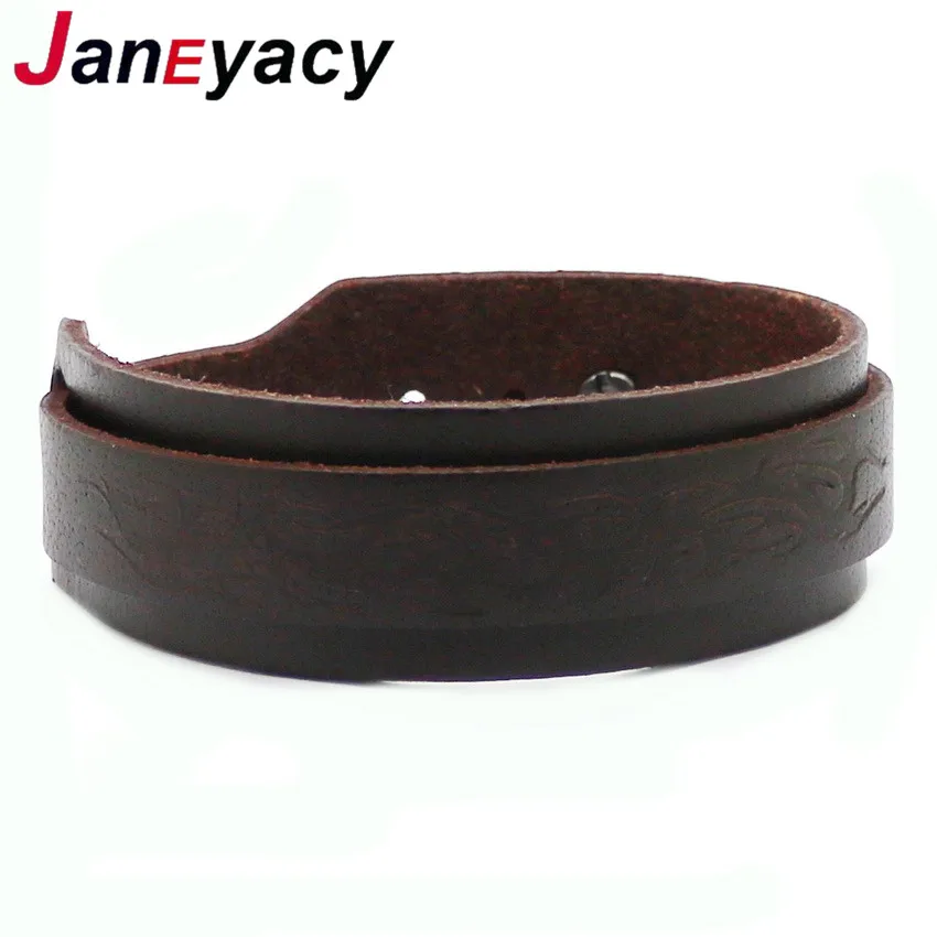 Купить janeyacy бренд 2018 новый модный коричневый кожаный браслет