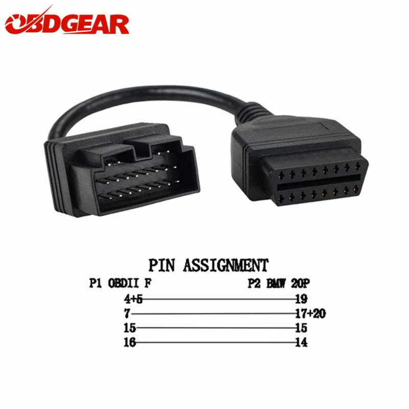 Диагностический кабель OBD2 для KIA 20 16 штырьков штырьков|obd diagnostic|obd2 obddiagnostic tool |