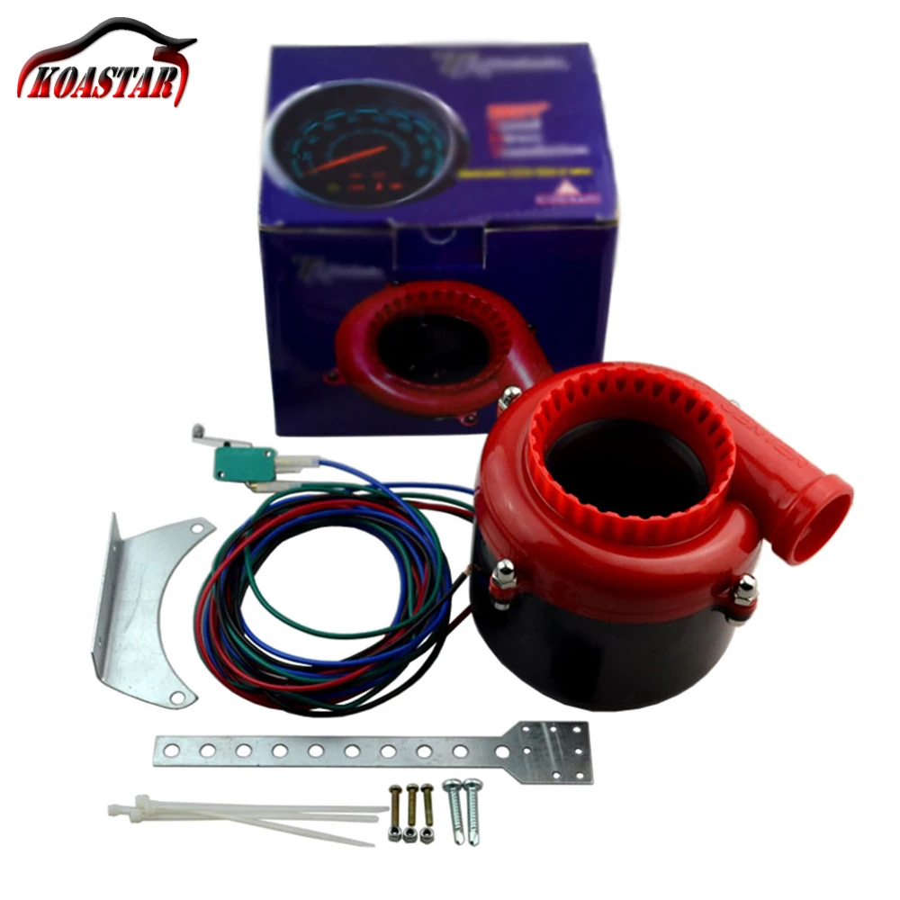 

Car Universal Electronic turbo Car Dump Valve Electronic Turbo Blow Off Valve Sound Electric Turbo Blow Off Analog Sound Bov