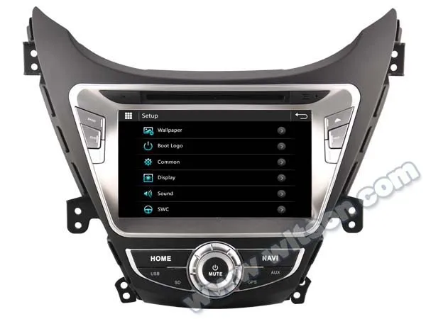 Cheap 8" Special Car DVD for Hyundai Elantra 2010-2013 & i35 2010-2013 & Avante 2010-2013 with Tire Pressure Monitoring System Support 1