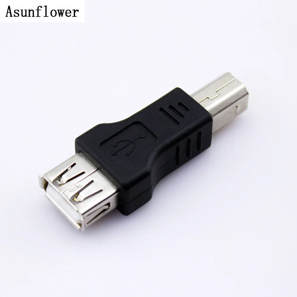 

3PCS/Lot USB Printer Adapter USB2.0 Female to USB B Male Print Connector Computer Printer Scanner USB-B Adapter Converter Gadget