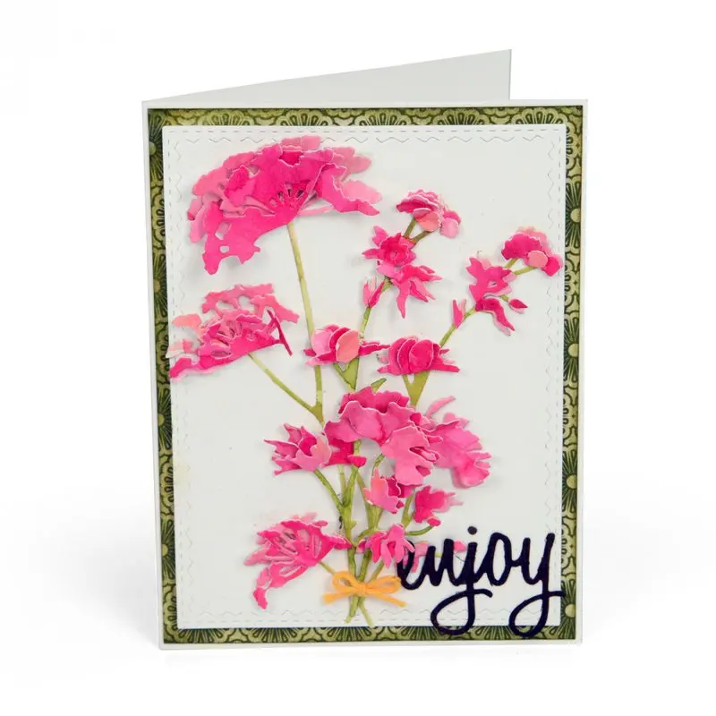 

Mixed Flower Craft Cutting Dies Template Handicraft Embossing Album Photo Paper Card Decoration Background New Arrival