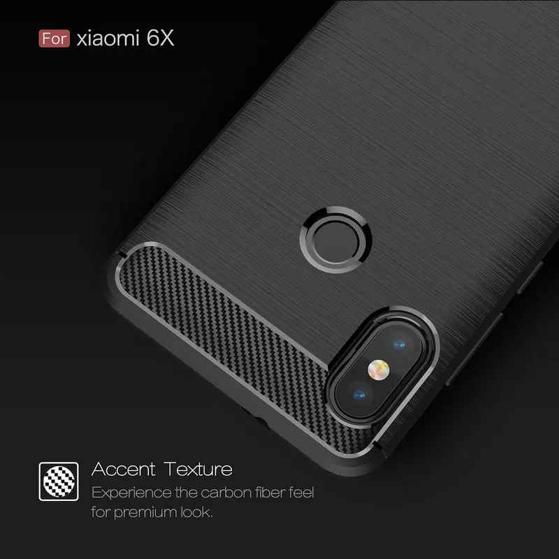 Чехлы Xiomi для Xiaomi Redmi Note 5 Pro углеродный Мягкий ТПУ противоударный чехол Coque 6X