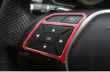 

For Mercedes Benz E-class/GLK-class Car Steering wheel buttons decorative sequins