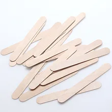 Около 50 шт деревянное удаление волос на теле палочки восковые одноразовые палочки, необходимые для удаления волос или воска