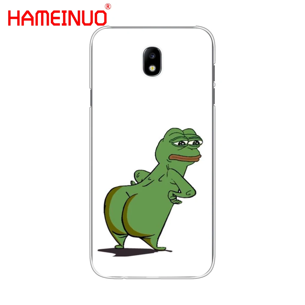 HAMEINUO Забавный чехол для телефона с милым рисунком лягушки Samsung Galaxy J3 J5 J7 2017 J527 J727