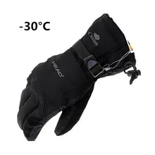 2017 New Brand Winter Men’s Gloves Winter -30 Warm Gloves All-Weather Windproof Waterproof Gloves Free Shipping
