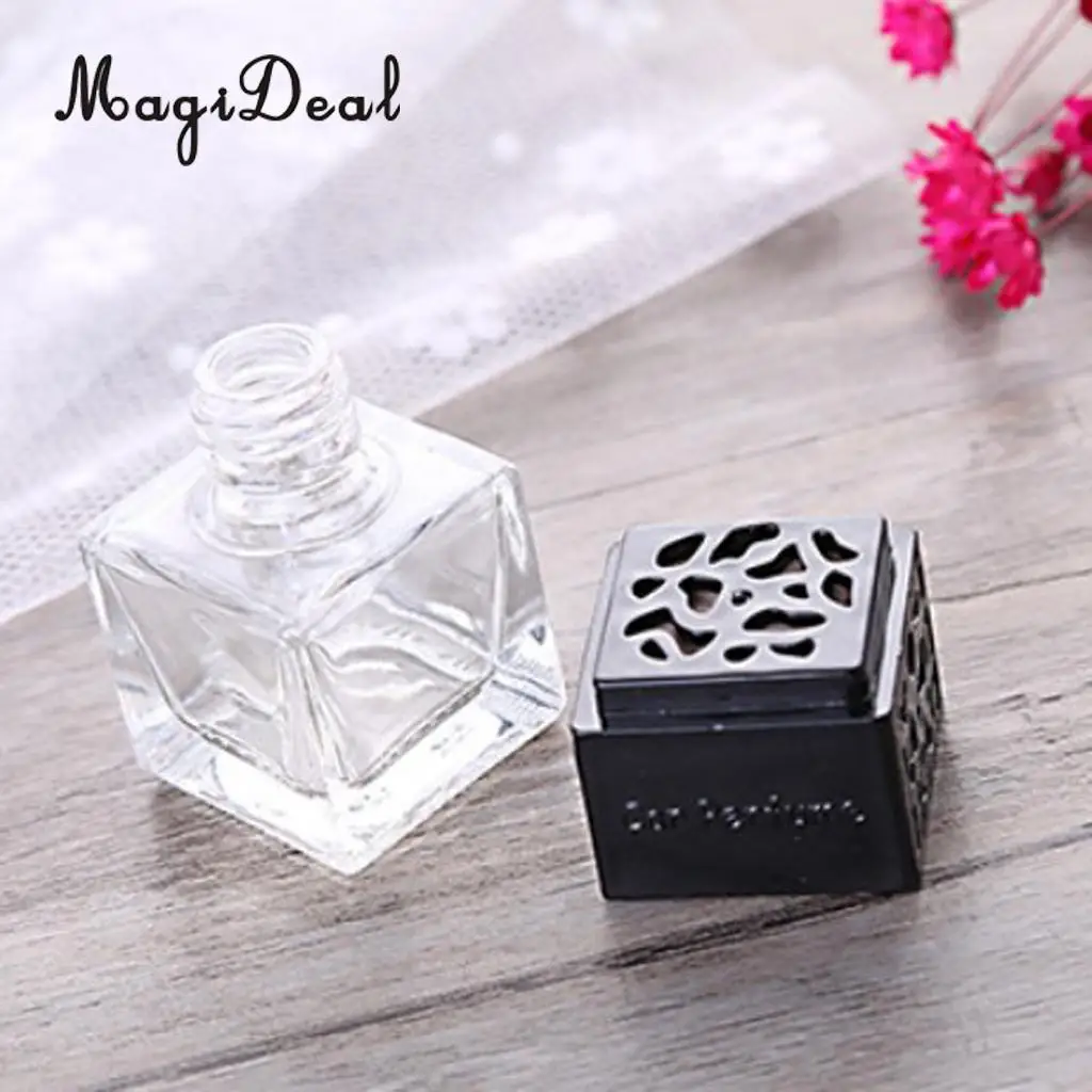 Vintage Car Interior Diffuser Bottle Favours Air Freshner Scented Atomizer Container Case Glass Atomizer Set	