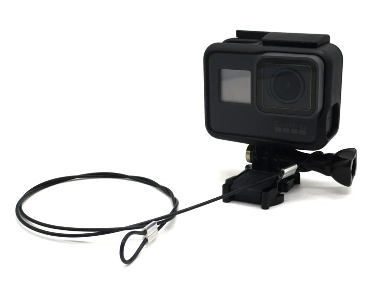 LANBEIKA нержавеющая сталь безопасность 60 см трос ремешок для GoPro Hero 9 8 7 6 5 4 SJCAM SJ4000 SJ5000