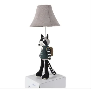 

Kids Desk Lamp LED Cute fox Funny Animal children bedroom Table lamp and as a handmade gift to children