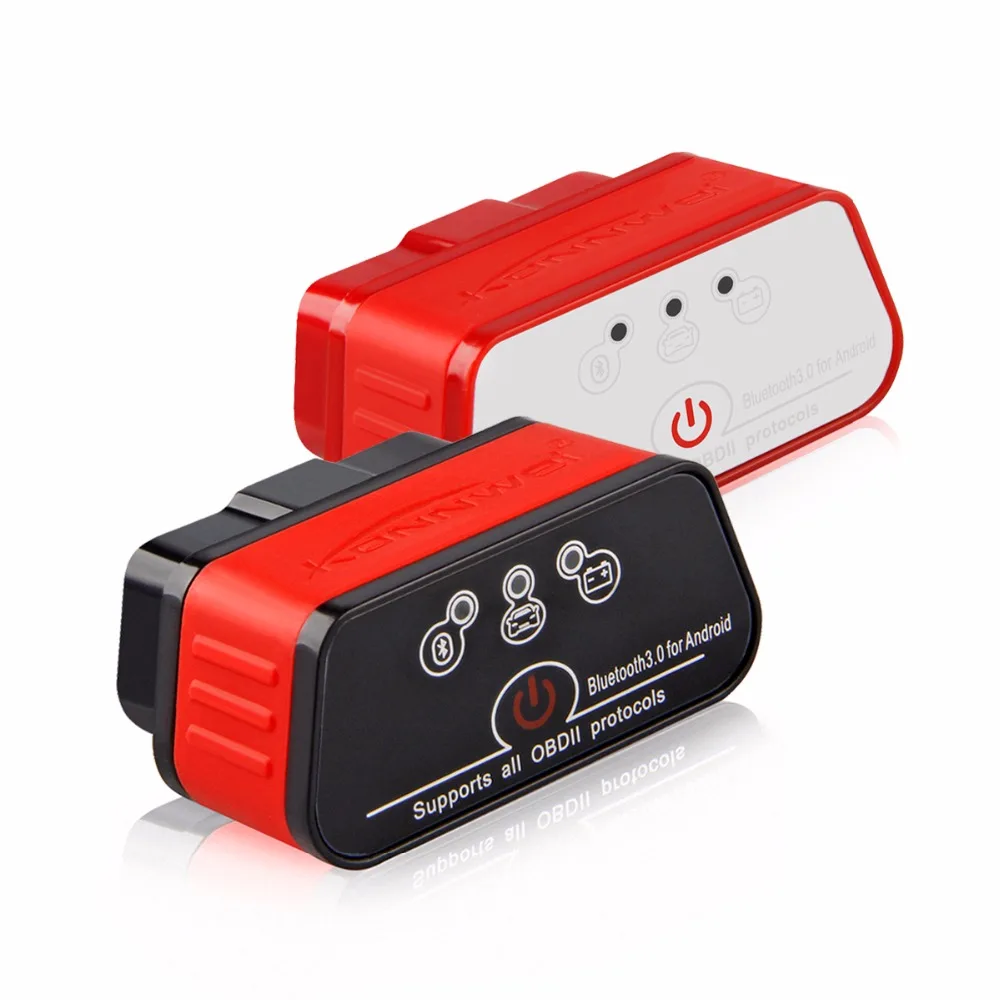 Лучший OBD2 автомобильный сканер Bluetooth адаптер ELM327 KONNWEI ICar 2 с чипами Pic18f25k80 OBD