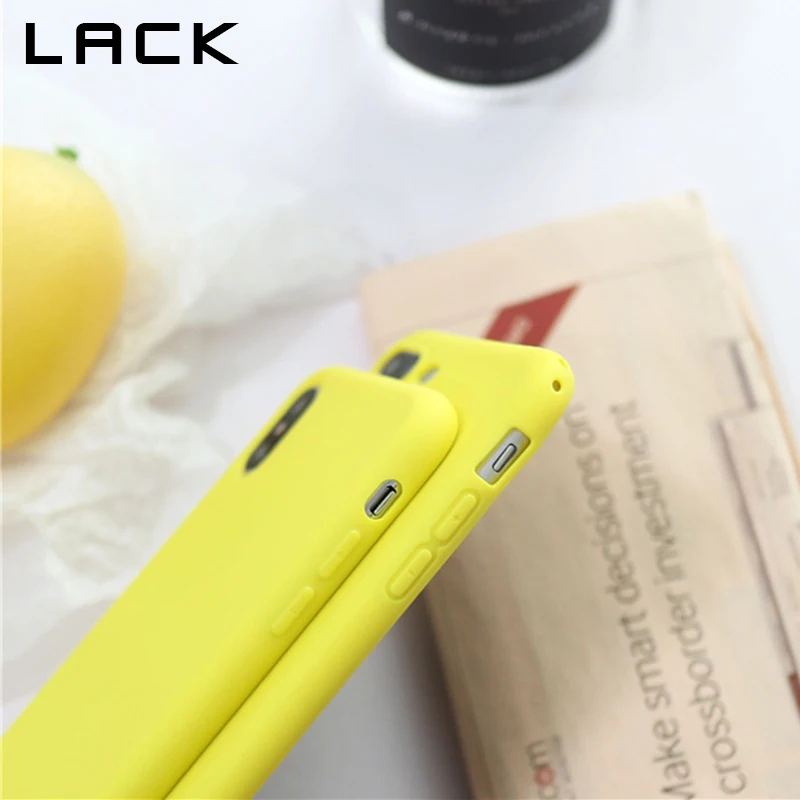 LACK Fashion Solid Color Phone Case For iphone X Case For iphone 7 6S 6 8 Plus Vintage Purple Yellow Back Cover Soft Cases Capa LACK Fashion Solid Color Phone Case For iphone X Case For iphone 7 6S 6 8 Plus Vintage Purple Yellow Back Cover Soft Cases Capa