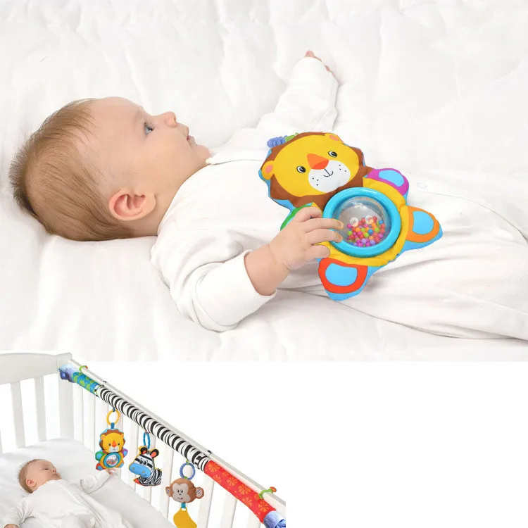 1 шт. Sozzy детская подвесная музыкальная игрушка детская кровать и коляска игрушка детская погремушка