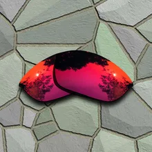 Фиолетовые красные солнцезащитные очки поляризованные Сменные линзы для Оукли полукуртка 2,0