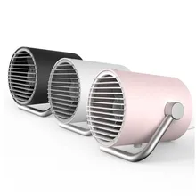 Creater Настольный мини-usb вентилятор портативный природа ветер минималистичный дизайн черный белый розовый стиль кондиционер для воздуха
