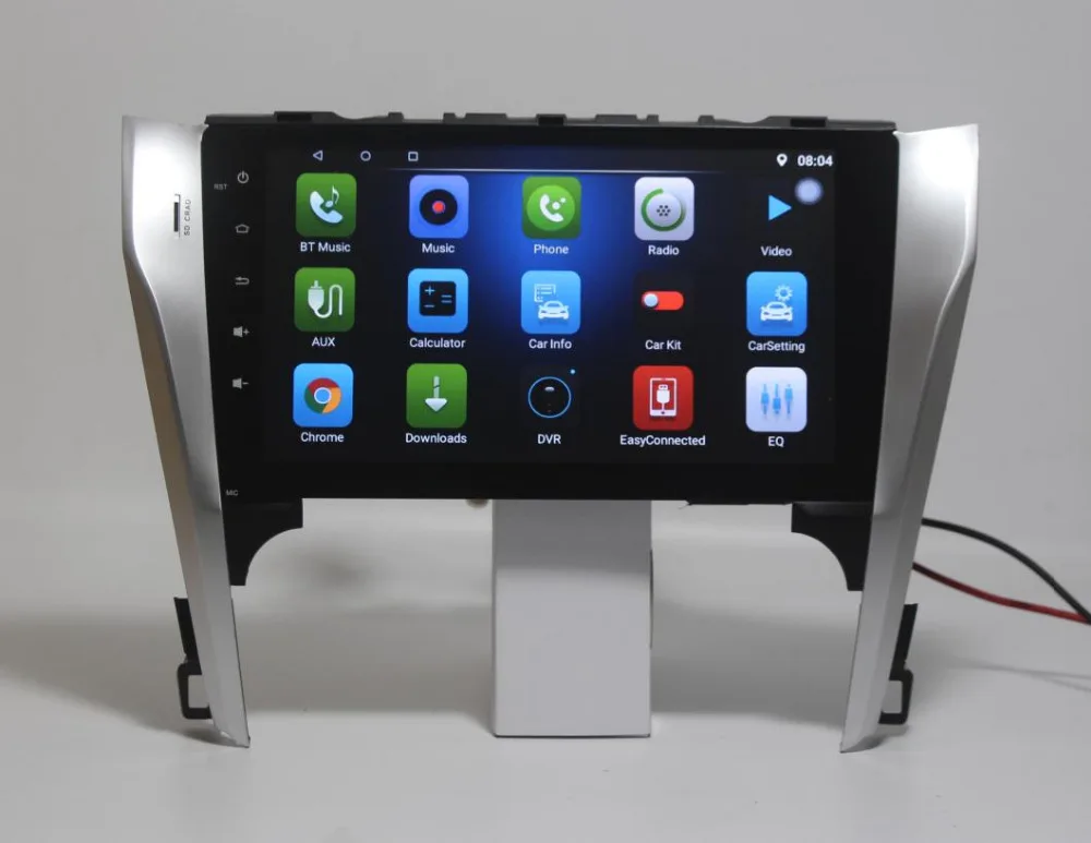 Cheap Quad core 10.1 inch 2G+32G Android 8.1 Car DVD PC For Toyota Camry 2012 2013 2014 Car Radio Stereo head Unit GPS Navigation 10