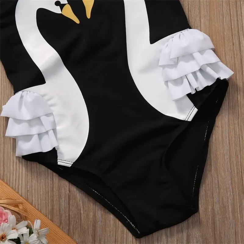 US STOCK Kids Baby Girls Bikini Suit Swimsuit Swimwear Bathing One-Piece Swimming Clothes Bikini Bathing Suit Tutu Swimsuit