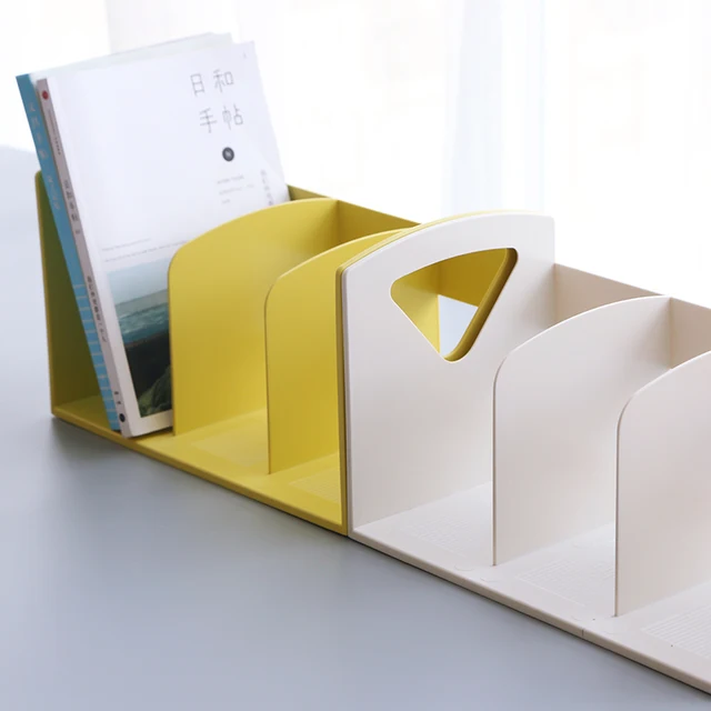 Online Creative Plastic Table Organizer Candy Color Kids Desk Creative Plastic Table Organizer Candy Color Kids Desk Mini Book Shelf Office Files Magazines Books Storage Box Multi Use