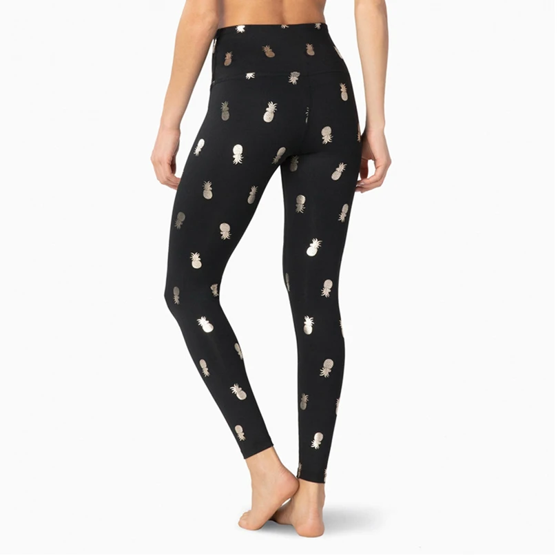 

Sexy Pineapple Print Hip Women Leggings Bandage High Waist Push Up Workout Female Leggings Run Sports Casual Pants Clothes 2019