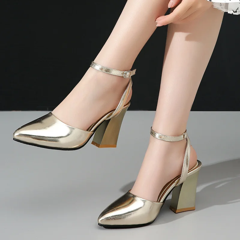silver summer sandals