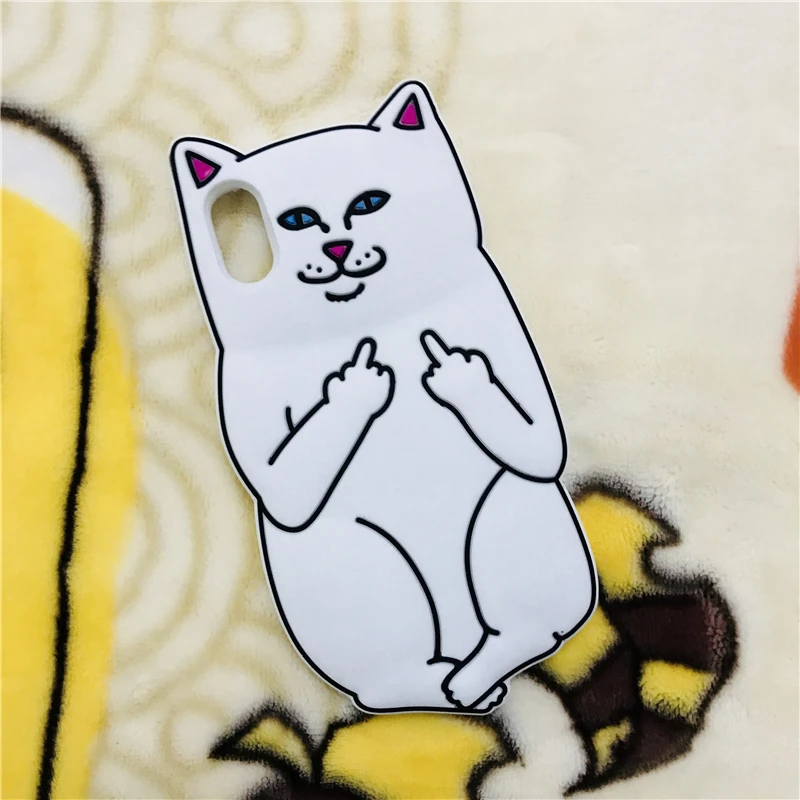 3D Cartoon Soft Silicone Christmas Case For iPhone 5S 5 6 6S 7 8 Plus X Cover Minnie Judy Rabbit Cat Tiger Stitch Unicorn Animal