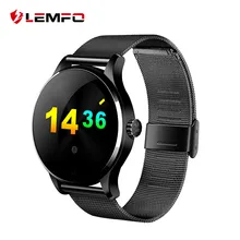 Купить онлайн K88H MTK2502 Bluetooth Smart часы с монитор сердечного ритма для Android IOS Телефон