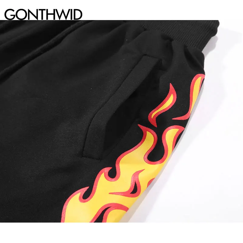 GONTHWID Fuoco Fiamme Tuta Stampati Shorts Mens del Cotone di Estate  Casuale Elastico In Vita Con Coulisse Pantaloncini pantaloni Della Tuta Hip  Hop Pantaloncini|sweatpants shorts|sweat shortssweat shorts mens -  AliExpress