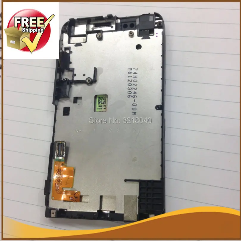

1pcs Have Mobile Check Black Color Frame LCD Display For htc ONE V T320e G24 Touch Screen Digitizer Assembly Free Ship