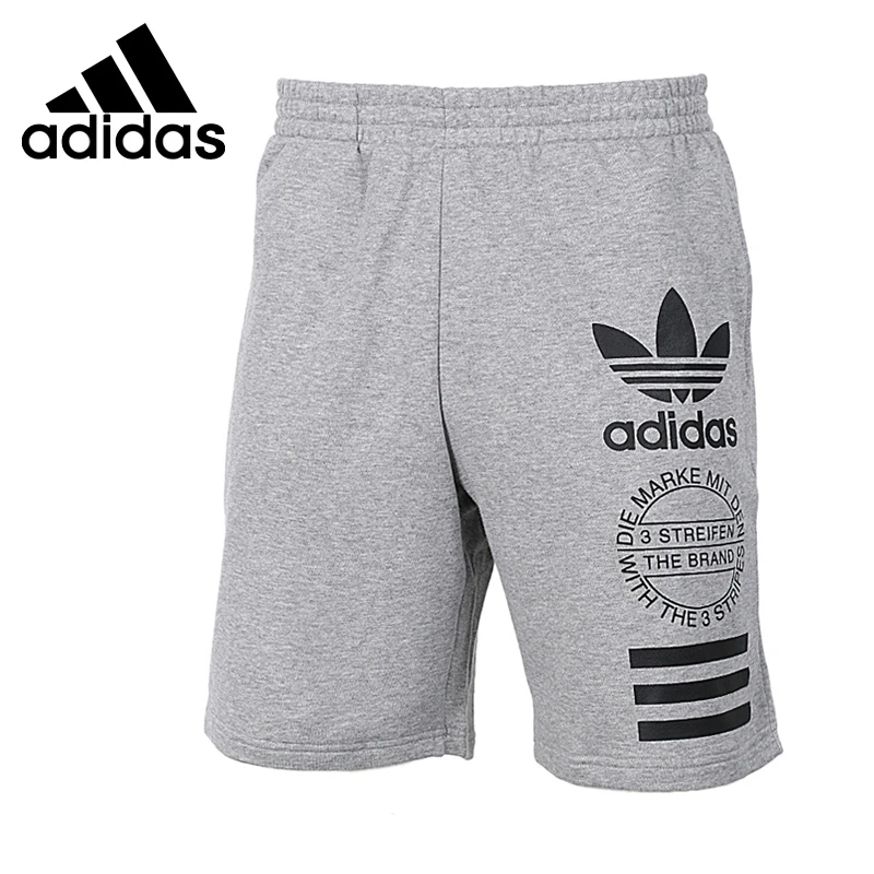 grey adidas sweat shorts